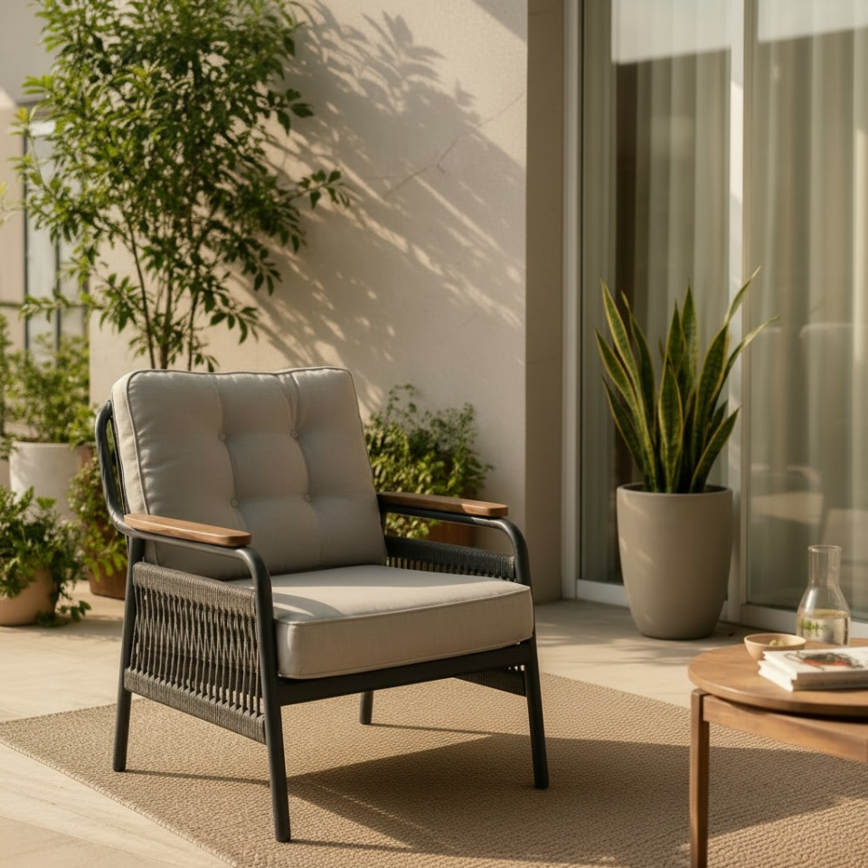 Harman Balkon Bahçe Oturma Grubu
