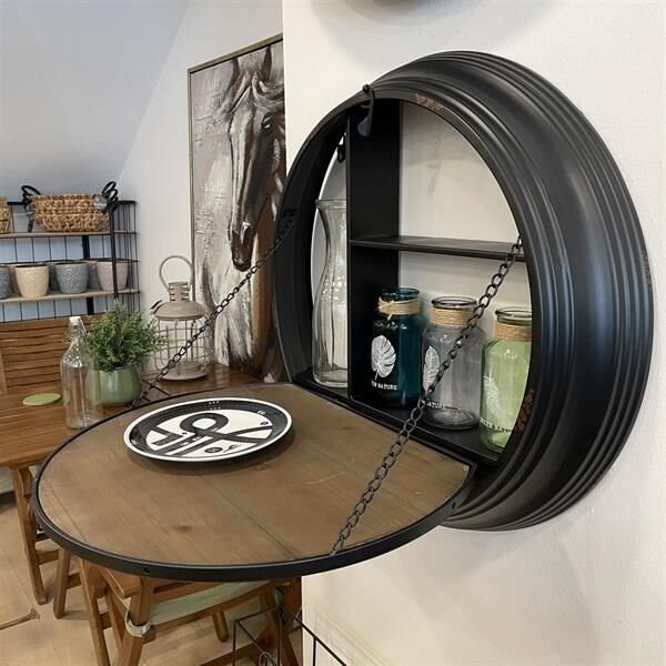 Wine Bar Kapaklı İçki Dolabı