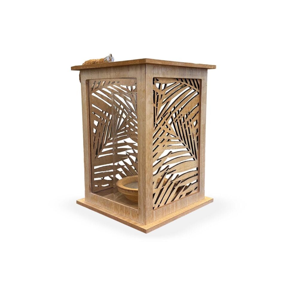 Yaprak Desenli Lantern