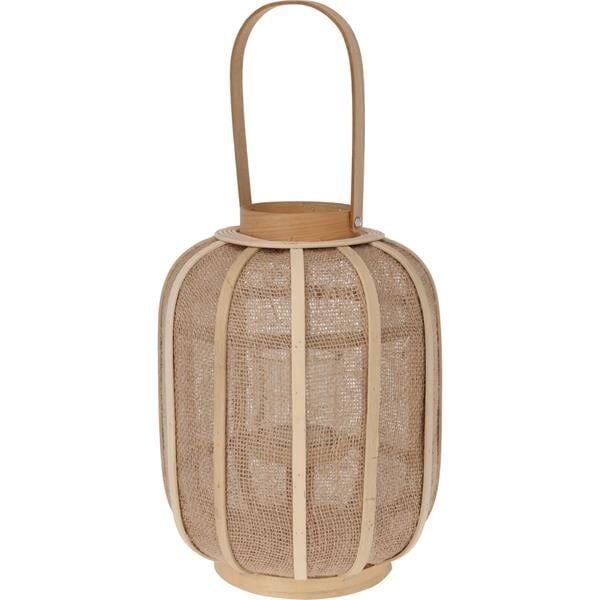 Fileli Doğal Rattan Lantern - Küçük