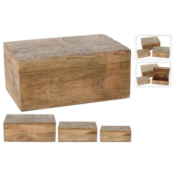 Mango Kapaklı Kutu Seti 3'lü