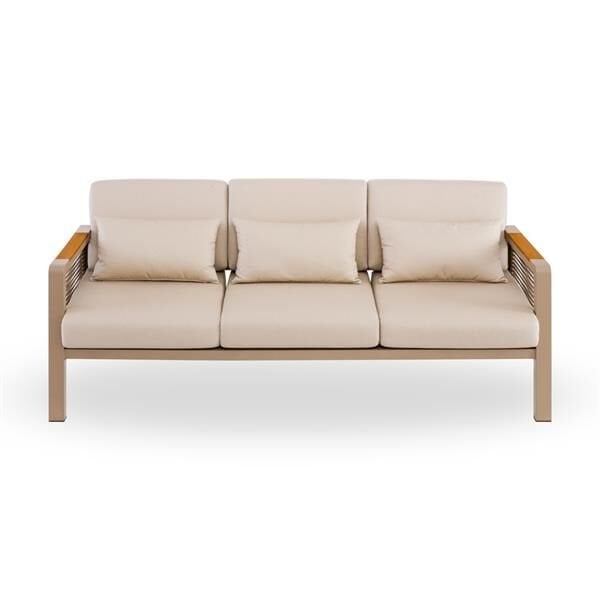 Vesper XL Balkon Bahçe Üçlü Koltuk