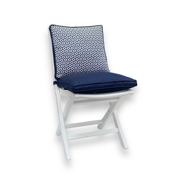 Oxford Kolsuz Sandalye - Beyaz