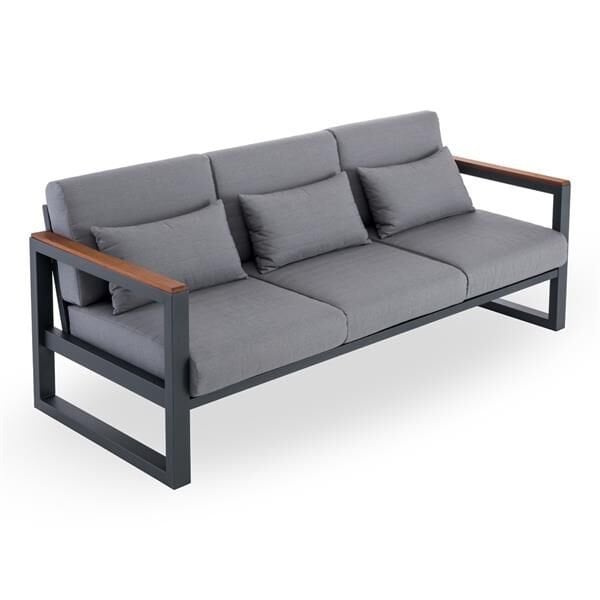 Capella XL Balkon Bahçe Üçlü Koltuk