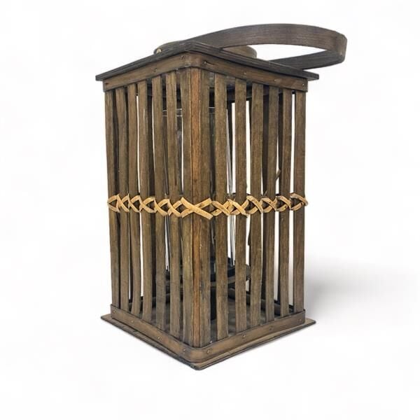 Söğüt Lantern - Kahverengi