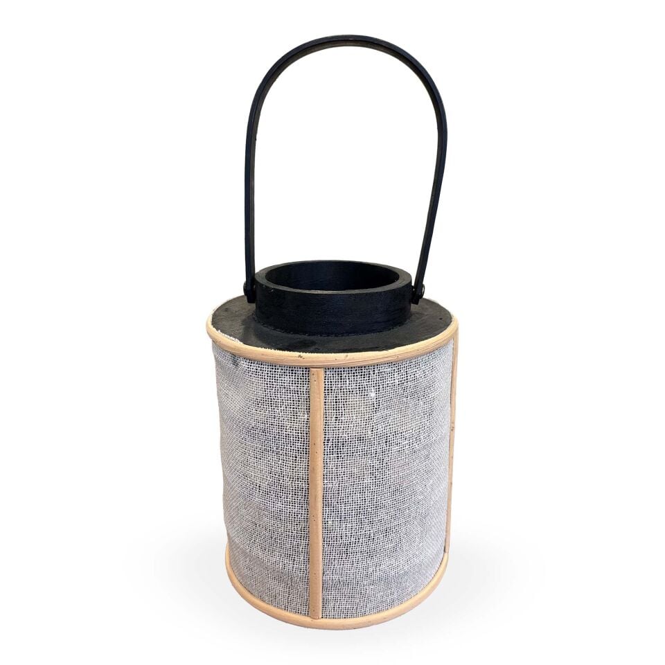 Bambu Lantern - Siyah