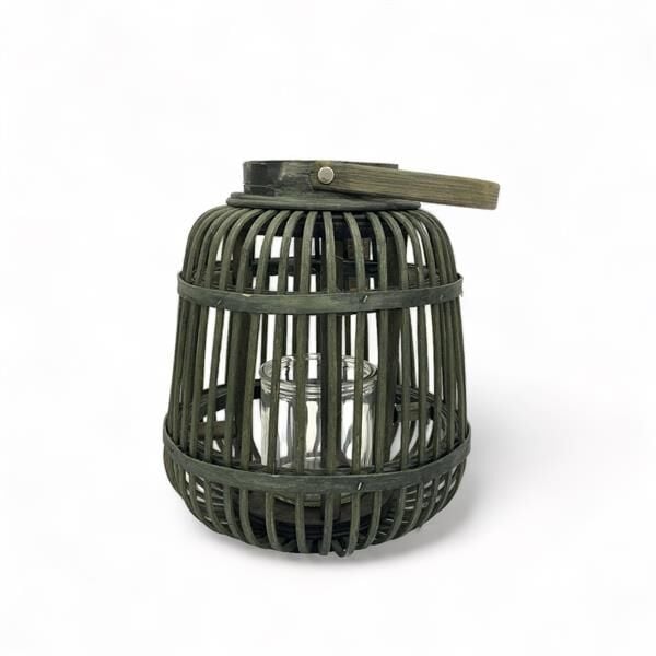 Bambu Lantern - Yeşil