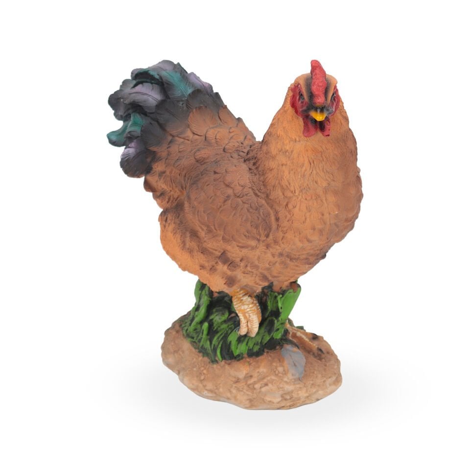Tavuk Polystone Dekoratif Obje