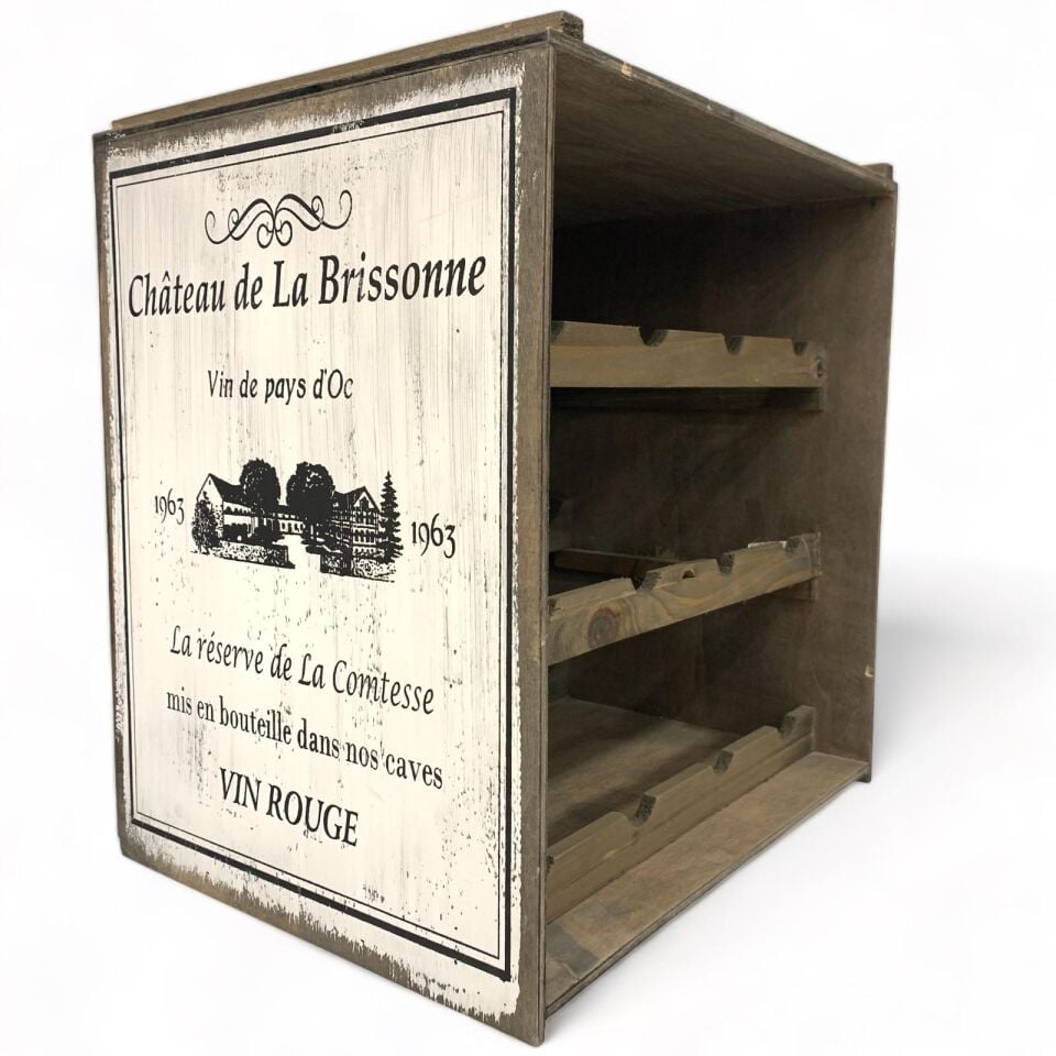 Ahşap Şarap Standı