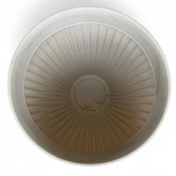 Midye Desen Plastik Saksı