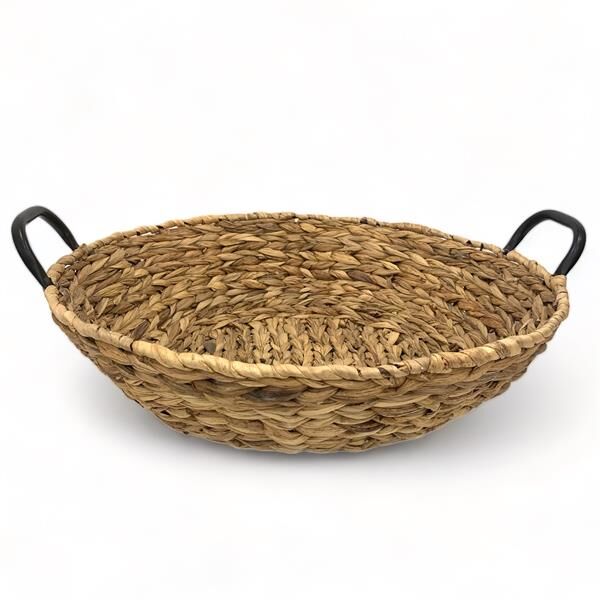 Su Sümbülü Yuvarlak Sepet