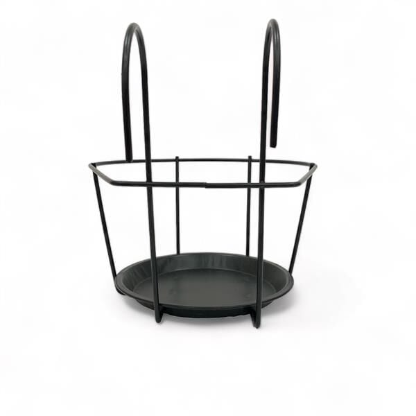 Askılı Metal Tekli Saksılık