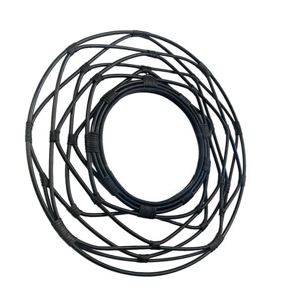 Kubu Halka Ayna - Siyah