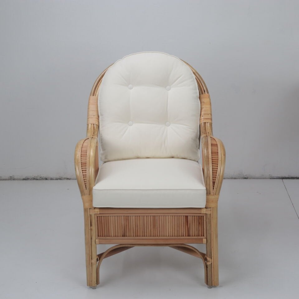 Casablanca Balkon Bahçe Tekli Koltuk - Natürel