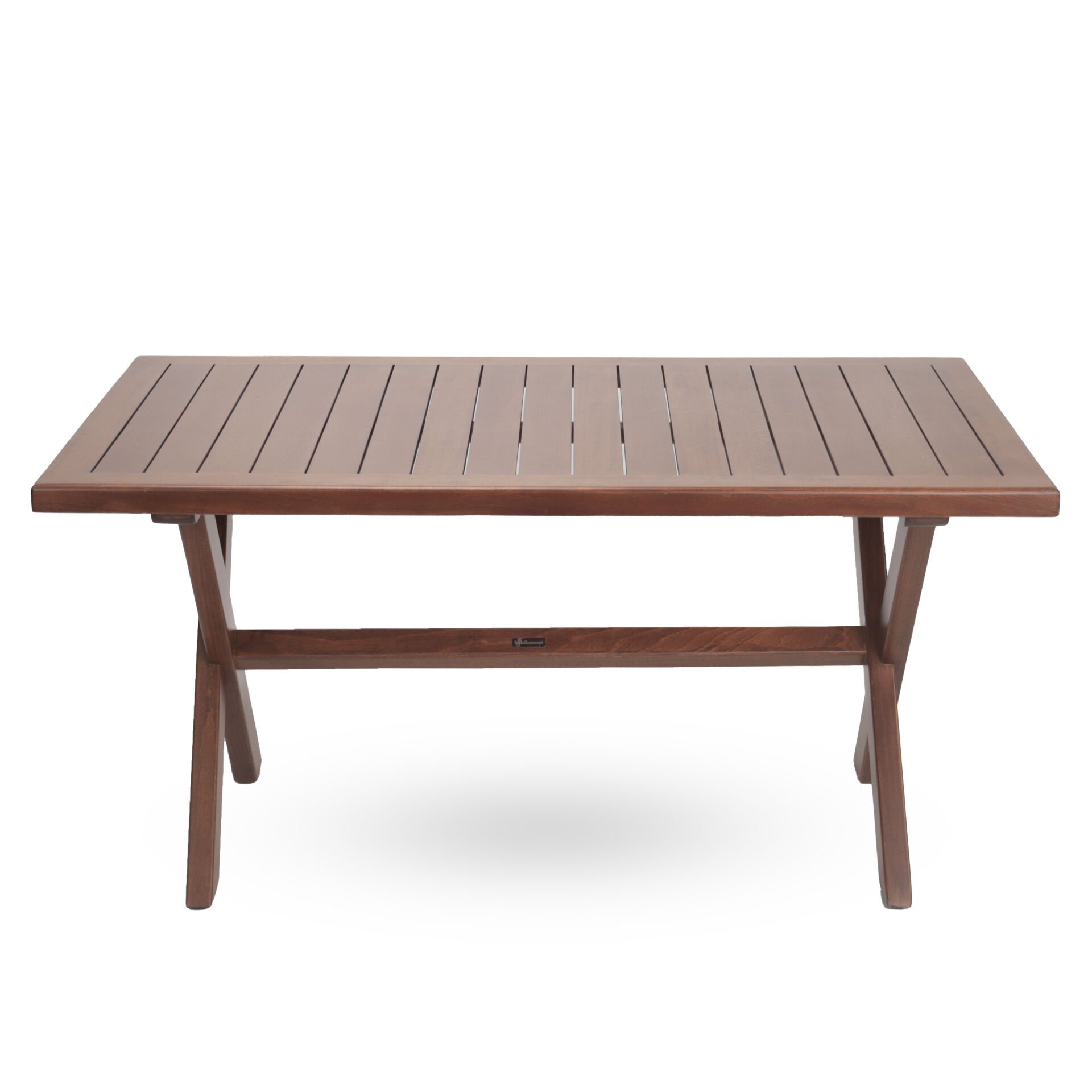 Mozambik Alçak Masa - Koyu Ceviz Rengi