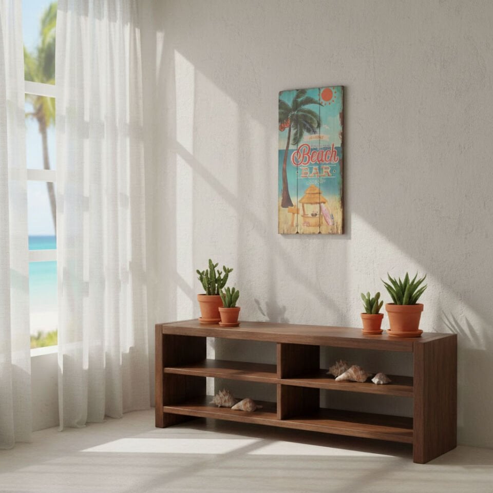 Dekoratif Plaj Tabelası - Bar