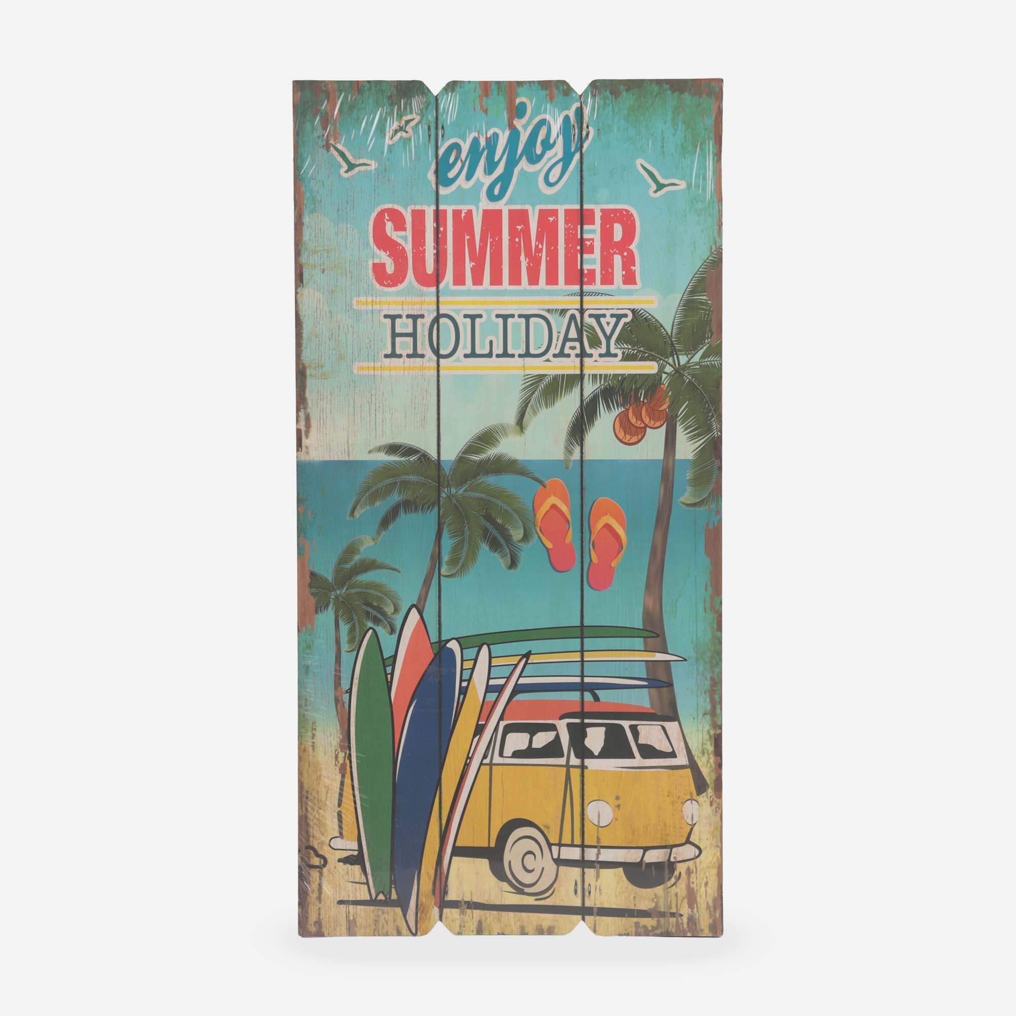 Dekoratif Plaj Tabelası - Holiday