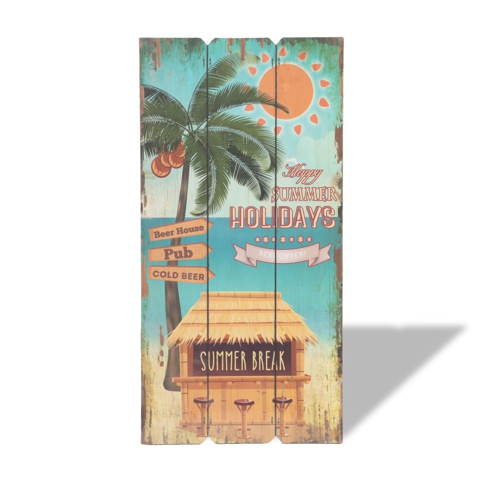 Dekoratif Plaj Tabelası - Break