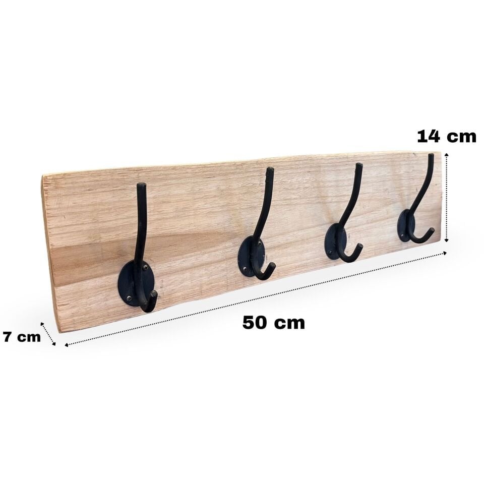 Teak Elbise Askısı