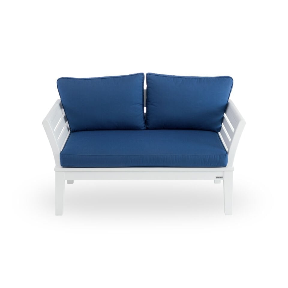 Semiramis Balkon Bahçe İkili Koltuk - Beyaz