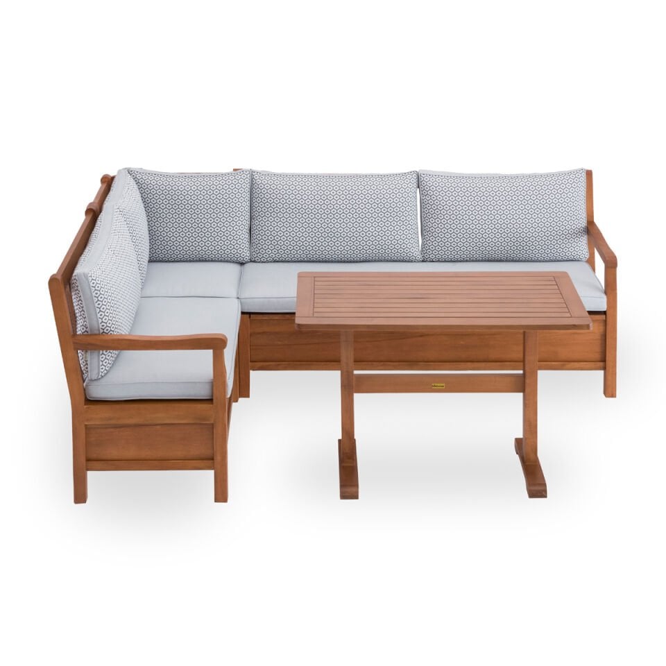 Sandıklı Köşe Balkon Bahçe Oturma Grubu 1. Set