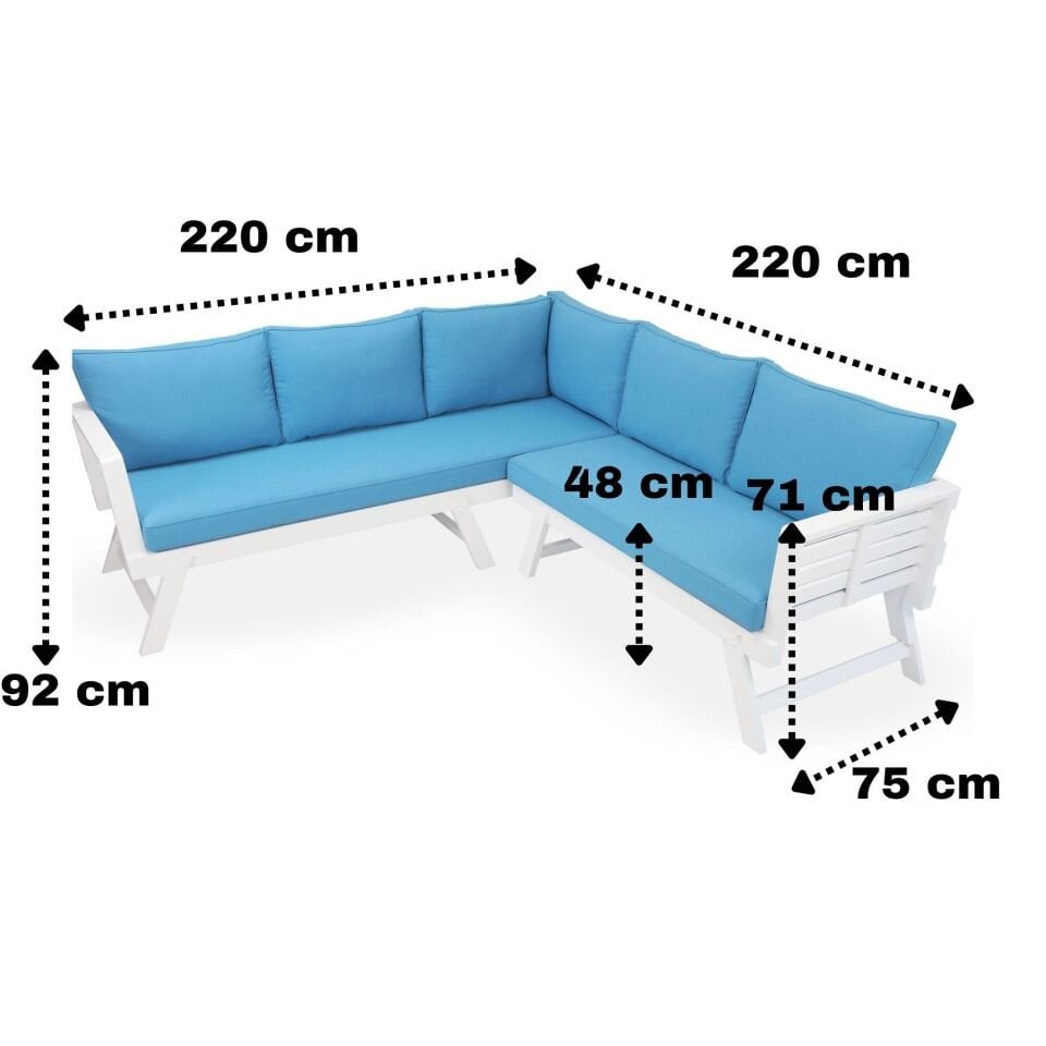 Babil Köşe 220x220 cm