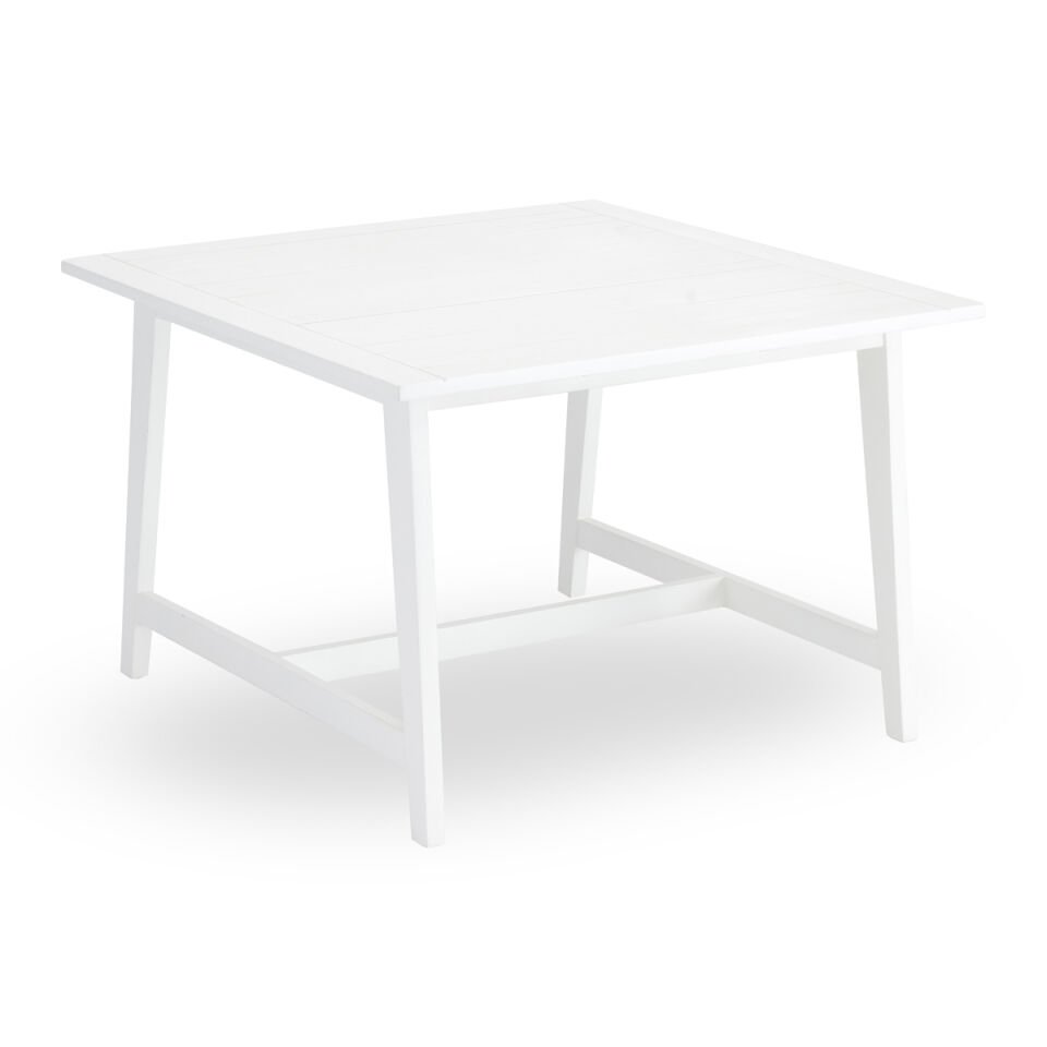 Konik Alçak Masa - Beyaz