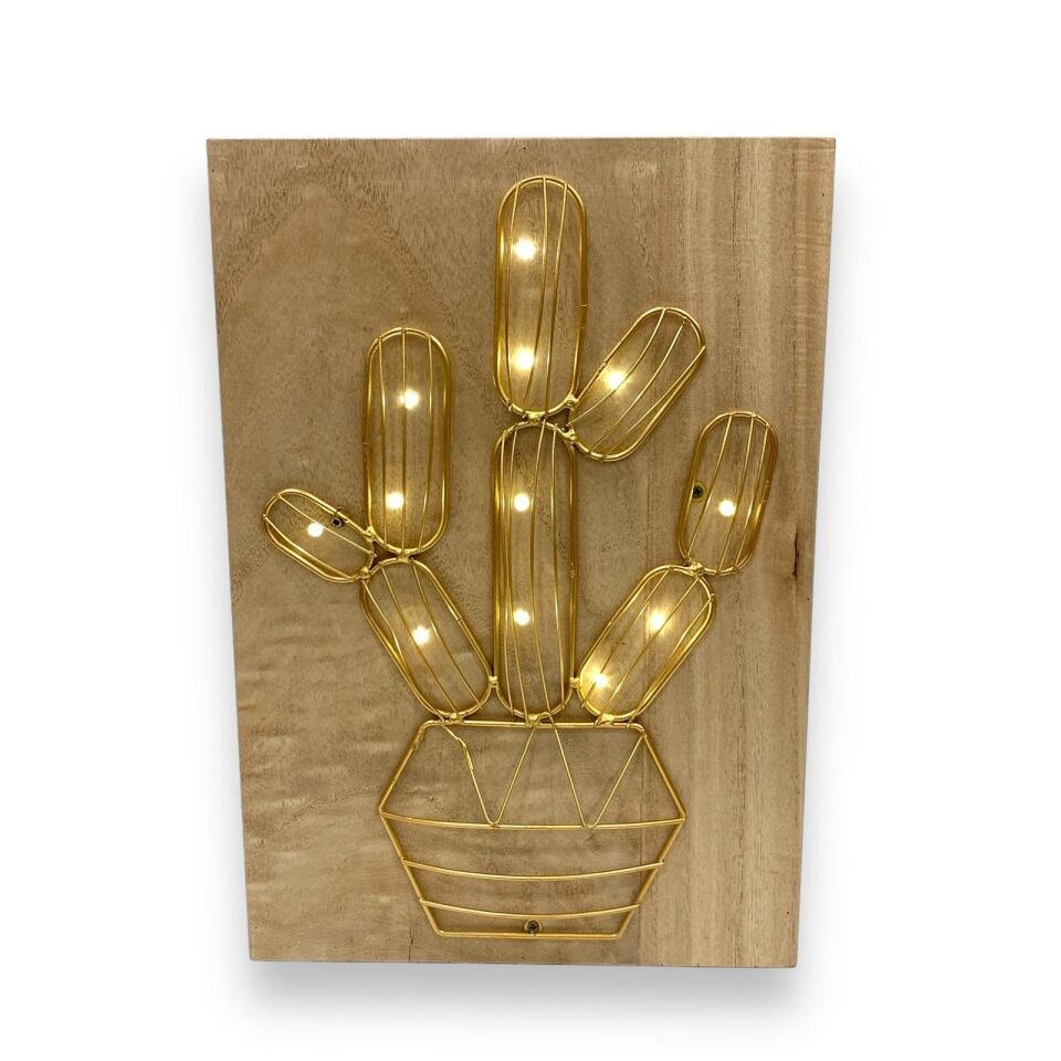 Dekoratif Kaktüs Tablo